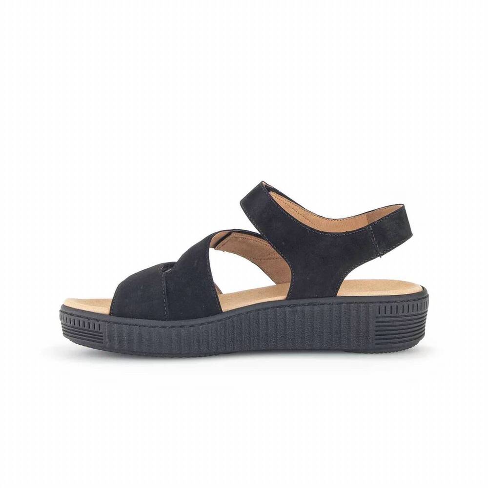 NEW GABOR women's aster sandals in black